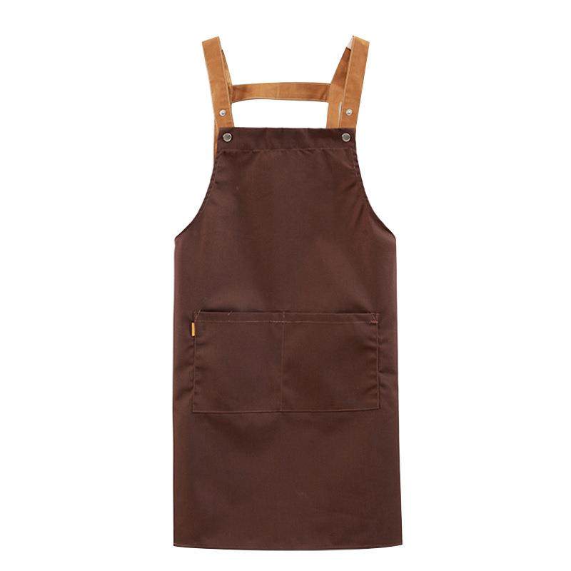 爆款高档帆布围裙广告加印LOGO男女围裙园艺咖啡餐厅厨房居家用工,淘宝优惠券,粉丝福利购,淘宝优惠卷