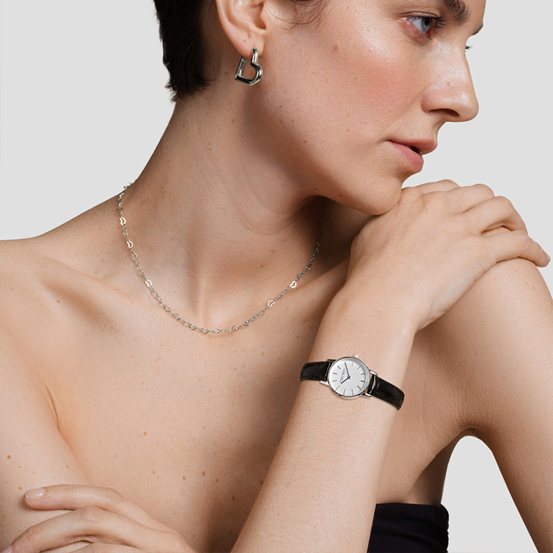 意大利Campo Marzio手表女简约小表盘圆形石英女表圣诞礼物 - 图0