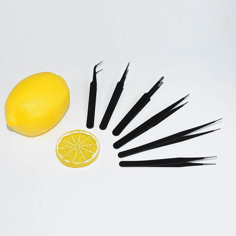 爆款不锈钢镊子黑色缝纫镊子飞线夹弯头钝头辅料镊子手机拆机维修,淘宝优惠券,粉丝福利购,淘宝优惠卷