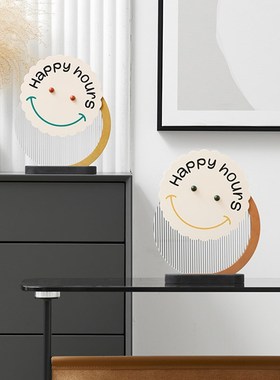 TEBOYTY现代奶油风摆件家居饰品客厅玄关电视S柜办公桌面装饰摆件