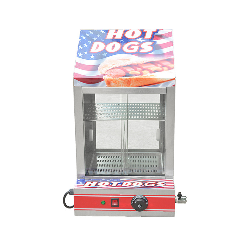 台式保温柜商用小型设备机蛋挞汉堡炸鸡熟食加热展示柜热狗保温箱-图3