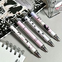 Original Y2k Millennials Wind students High face value for sex Pen exam Special 0 5 Black speed dry brushed topic pen notes