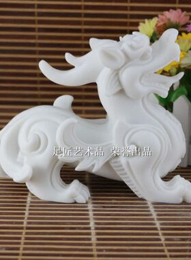 玄关前台开业收银石头石雕客厅装饰礼品办公室桌打折皮丘貔貅摆件