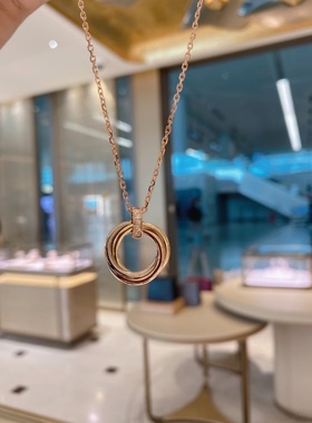 cortifr18K金女锁骨链项链不过敏