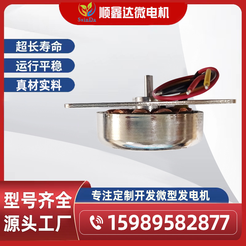 微型发电机/50W发电机/健身器材脚踩发电机 - 图1