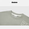 XXZXX velvet round neck sweatshirt for men and women loose trendy brand