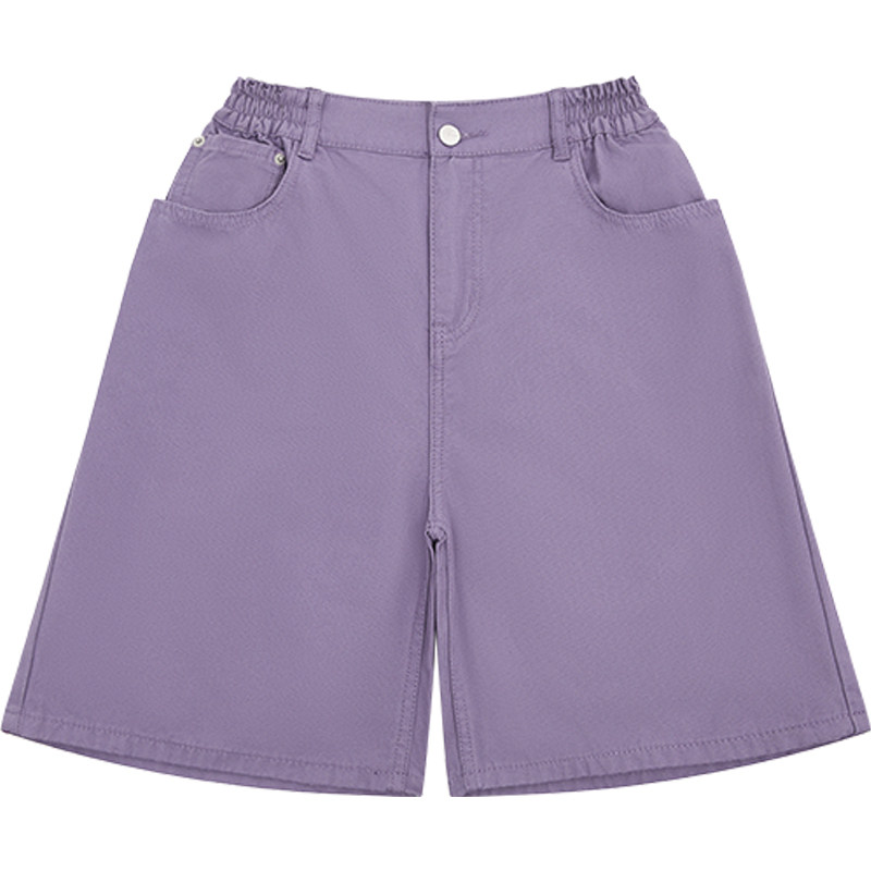 XXZXX阔腿印花牛仔短裤男女同款潮牌童装亲子装 夏季新款 1133,淘宝优惠券,粉丝福利购,淘宝优惠卷