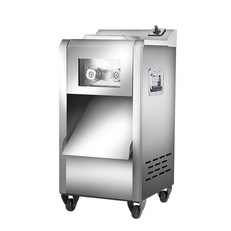 商用切肉切片切丝机单料口双料口 电动H型切菜切块家用可拆卸清洗,淘宝优惠券,粉丝福利购,淘宝优惠卷