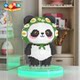 New cute panda building block puzzle 6 to 12 years old difficult educational assembly toy adult version ornamental gift
