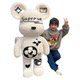 Huge one meter white violent bear small particles new adult version of the puzzle huge three-dimensional ornaments for gifts