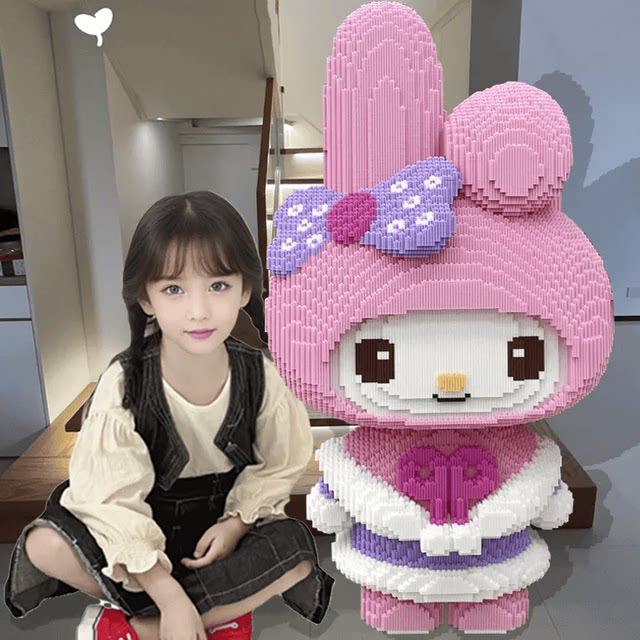 Building block assembly toy one meter huge Melody