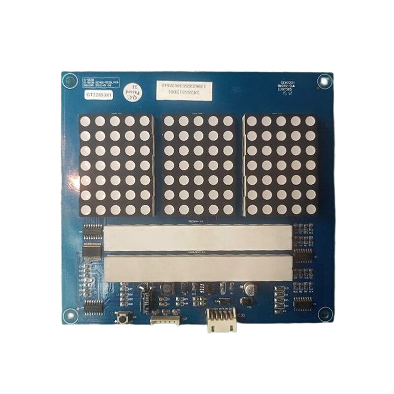 广州威斯特电梯轿厢显示板G-553B/SCH8:G-553B-PCB 点阵显示板 - 图3