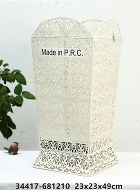 新品法式美式乡村庭院家居装饰仿古铁艺烛台园艺S杂货桌面摆件花