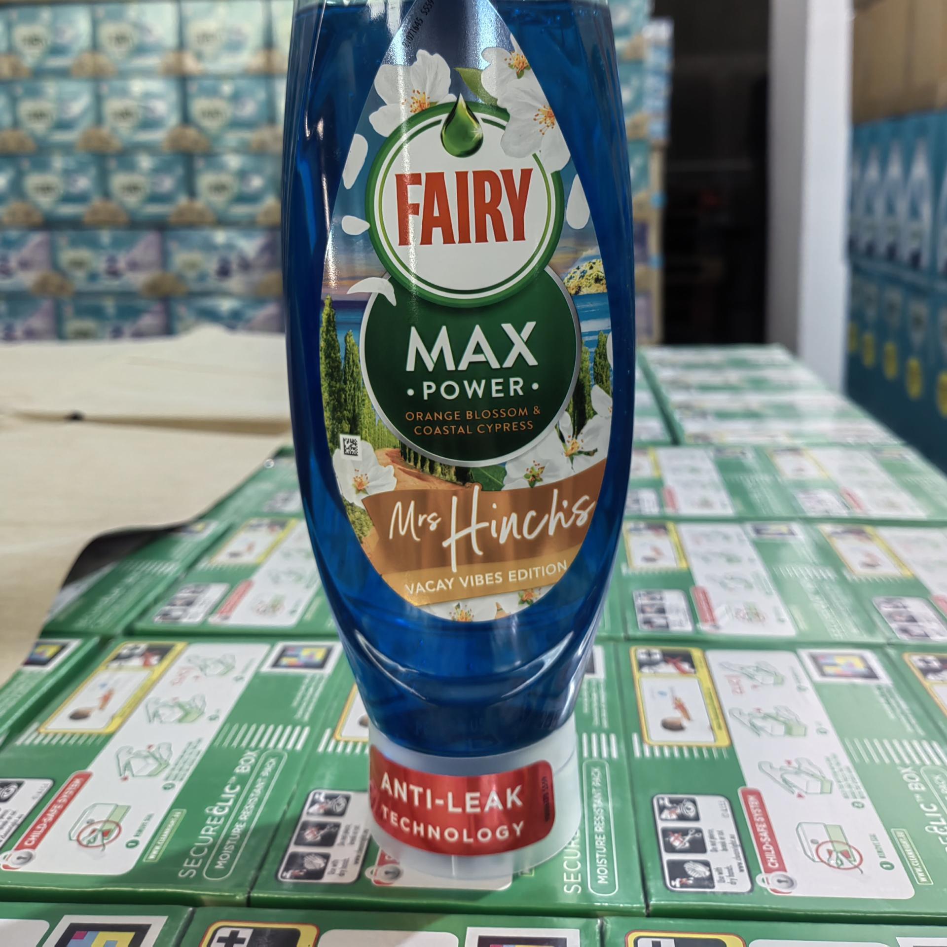 英国Fairy白金MAX 4倍浓缩洗洁精厨房果蔬食品级原装强效杀菌樱花 - 图1