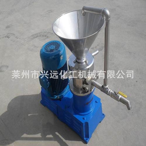 供应各种型号胶体磨食品级花生酱研磨机不锈钢胶体磨耐用 - 图1