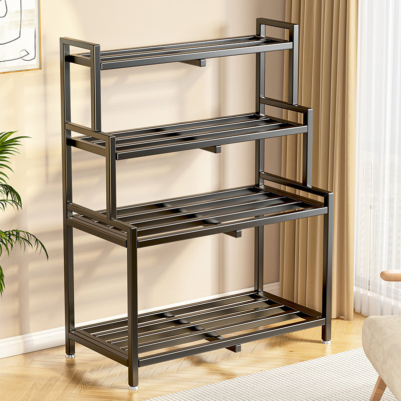 阳台花架室内多层l花盆架落地式铁艺多肉花盆置物架客厅家用简易,淘宝优惠券,粉丝福利购,淘宝优惠卷