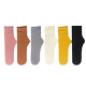 Women's middle socks black ice socks ultra-thin breathable student