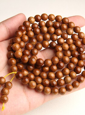 新品库克手串桶珠108颗男士老型藏式文玩菩提子佛U珠念珠项链手持