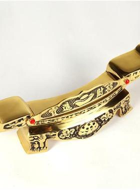 极速圣水供包底座 纯铜招财元宝案桌 水P杯贡台座杯台供杯邮