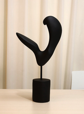 极速北欧a现代轻奢摆件家居酒柜电视柜样板间工艺品抽象创意雕塑