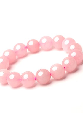 极速粉水晶手f链可爱女生手串送女友闺蜜礼物简约首饰水晶首饰礼