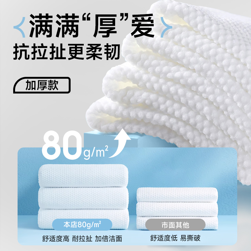 【灭菌加厚】一次性浴巾毛巾酒店民宿旅行用品无菌加大加厚超吸水