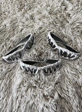 【现货】Pi0neeR 前卫先锋墨镜 男女滴胶手工辣妹墨镜【极地白】