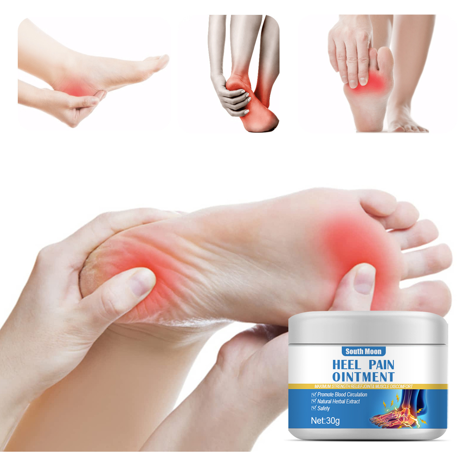 Heel pain cream relieves joint toe heel pain cream stiff arc - 图0