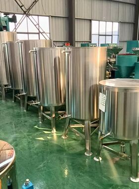 德国精工不锈钢材质储油罐食品级油坊储油罐锥形底食用油加厚储油