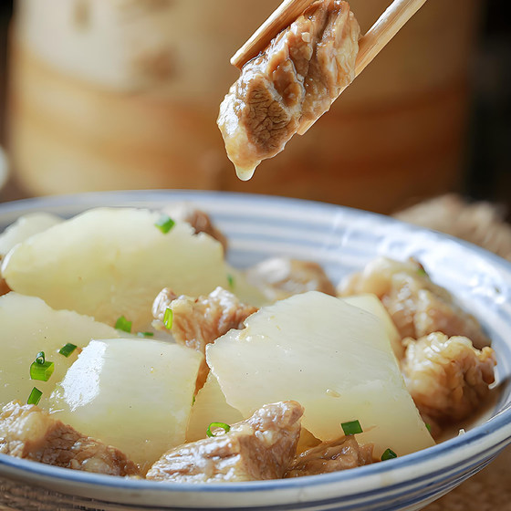 Summer heat-resistant white jade radish large white radish species