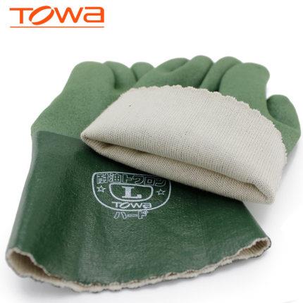 日本TOWA565防护手套油防滑保护towa防油劳保劳动防滑磨手套耐用 - 图3