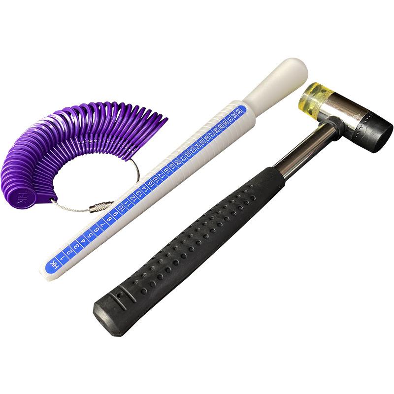 Plastic port ring stick ring ring ring number hand size stick measuring stick plastic correction