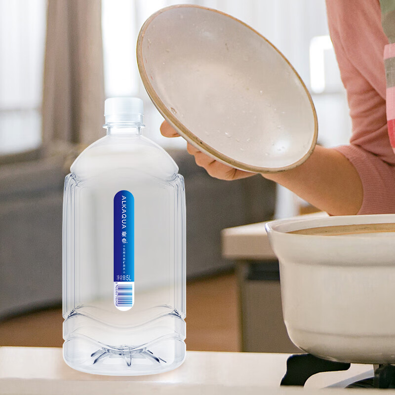 统一ALKAQUA 爱夸 饮用天然矿泉水5L*2瓶/箱 整箱 - 图2