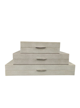 新中式现代简约i样板房间首饰盒摆件售楼处家居卖场收纳储物装饰