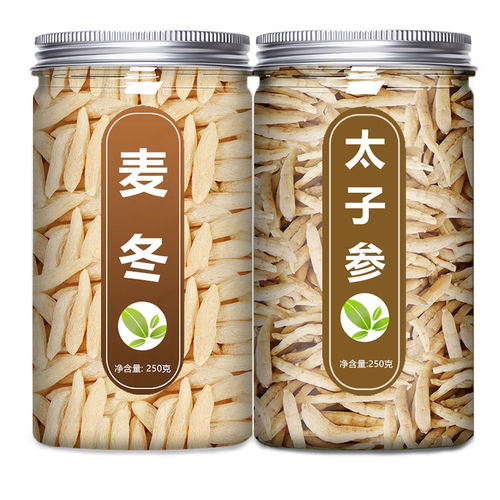 太子参麦冬儿童成长汤中药材正品官方旗舰店野生特级无硫煲汤批发 - 图3