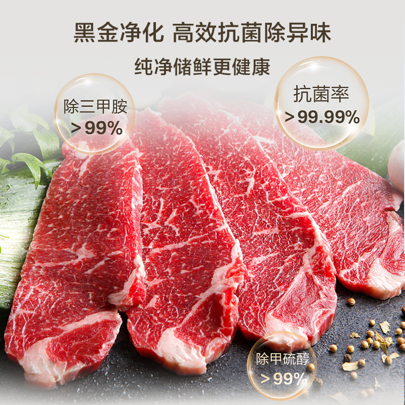 海尔小红花冰箱488升法式四开门超薄可嵌入一级594mm超薄AI变频 - 图2