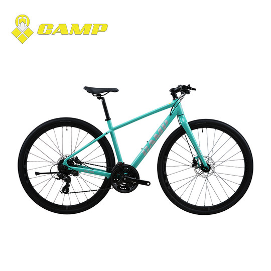 CAMP坎普 GX100公路车平把铝合金单车24速砾石瓜车纯油碟自行车