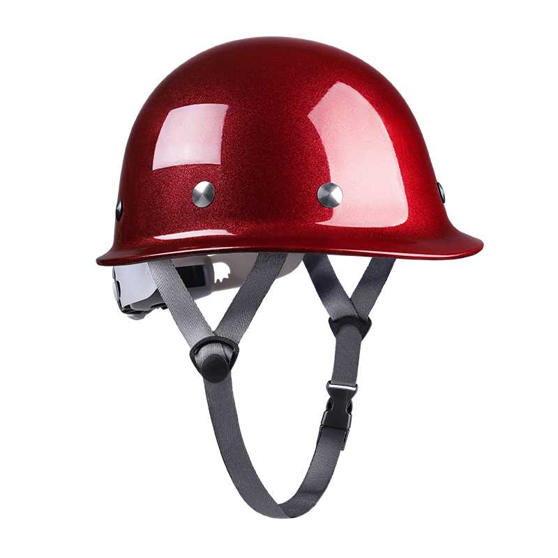 LIKAI真玻璃钢安全帽FRP材质建筑工程领导国标加厚头盔定制印字 - 图3