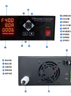 工业智能洗碗机超声波发生器大功率清洗机超声波发生器电源