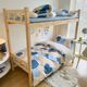 Pure cotton three-piece set student dormitory single dormitory y bunk bed sheet quilt cover six-piece set high school living school