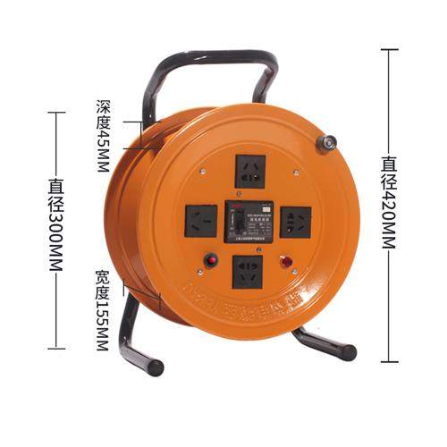 220V移动电缆盘 含过载保护插线盘 橡胶线材电线盘,淘宝优惠券,粉丝福利购,淘宝优惠卷