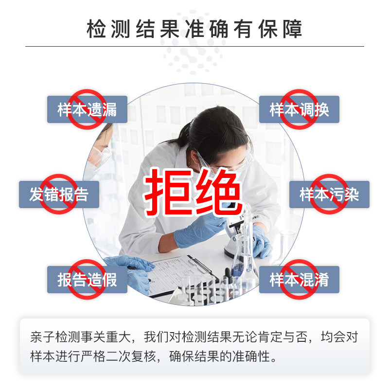 赛途检验孕期产前胎儿无创亲子DNA基因检测隐私鉴定数据比对识别