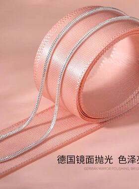 S925纯银蛇骨脚链女小众设计简约2025年新款潮生日礼物送女朋友