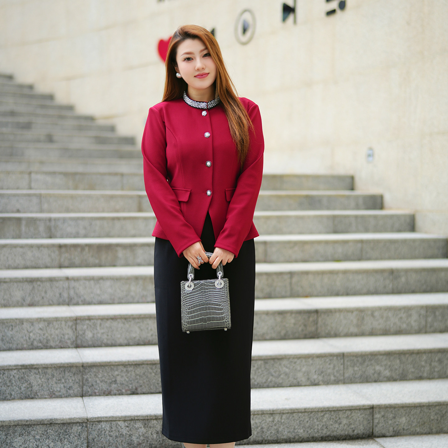 XYD71412/XYD71348贵气感精致大女主优雅风大码上衣半身裙两件套,淘宝优惠券,粉丝福利购,淘宝优惠卷