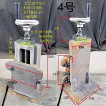 Vertical right angle dovetail groove with rod screw rod drag plate sliding table slider upright post bench support plate L type lifting platform