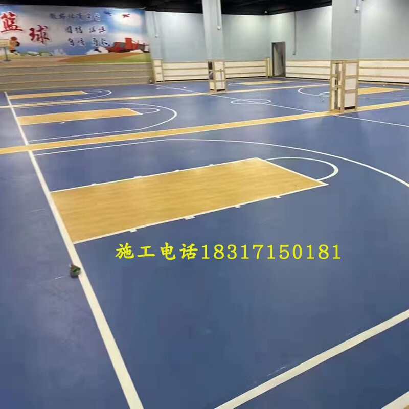 亲子乐园满铺PVC地胶地板耐磨防滑商用家用工装地胶垫施工幼儿园