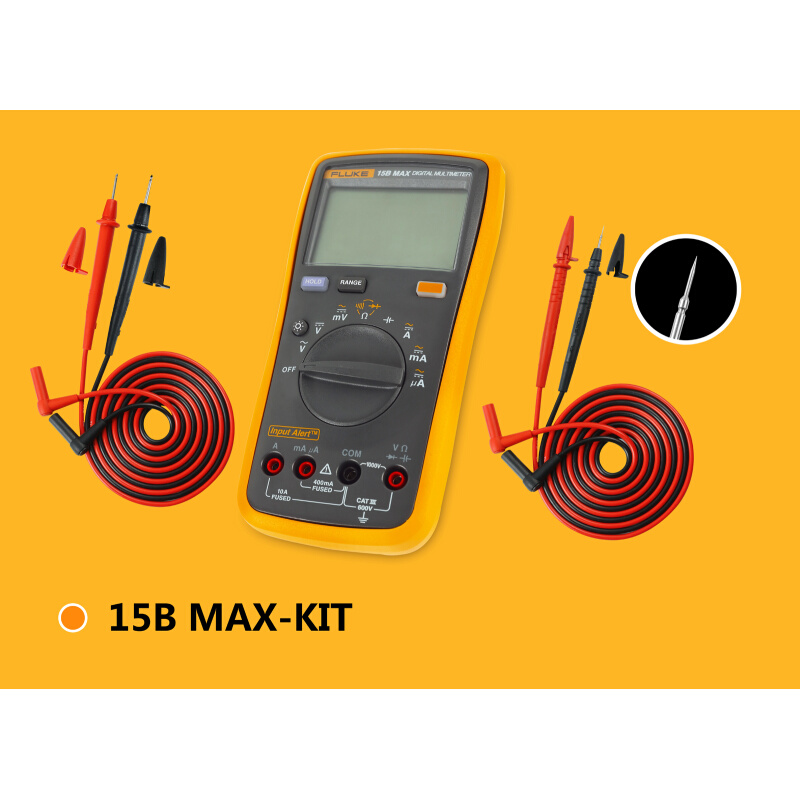 。FLUKE福禄克F15B F17B MAX-01 MAX-02 MAX-KIT 高精度数字万用 - 图1