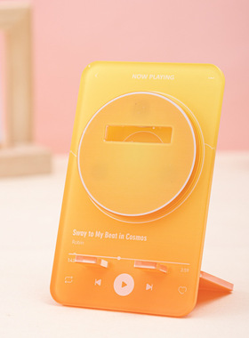 亚克力吧唧托谷美桌面多功能旋转吧唧托摆件立牌吧唧展示台批发