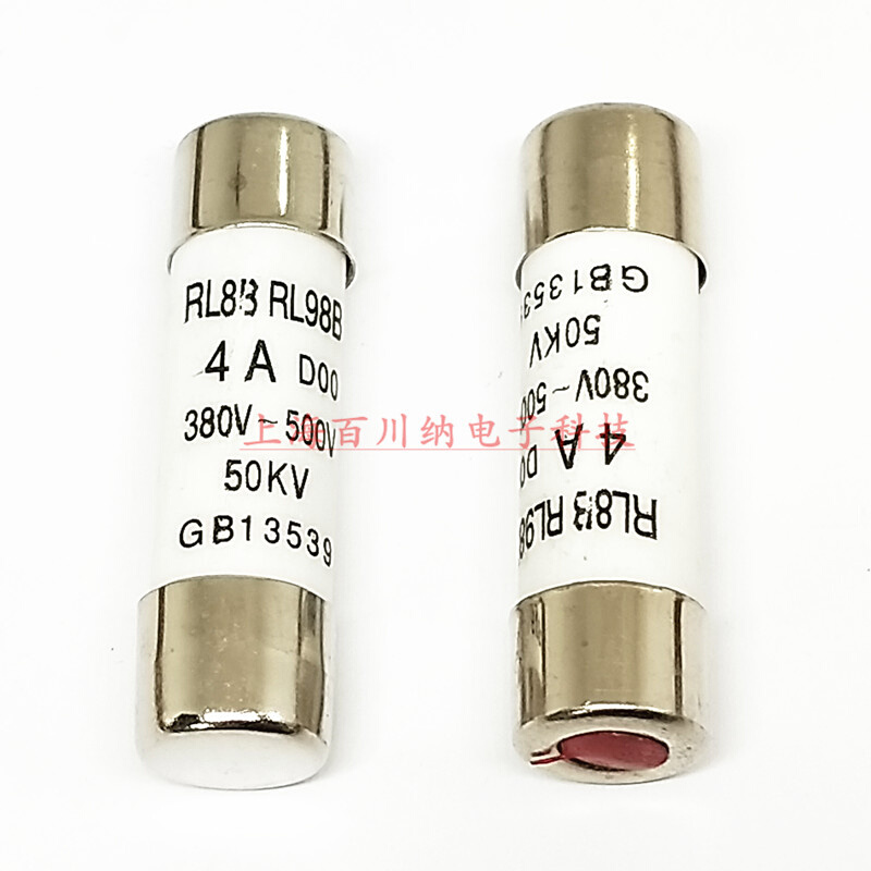 RL8B RL98B熔断器 RO14 10A DOO 380V-500V 50KV 8.5X31.5 保险管 - 图0