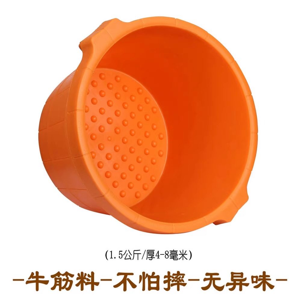 牛筋塑料足浴桶足疗专用泡脚耐摔加高加厚沐足小腿家用保温洗脚盆,淘宝优惠券,粉丝福利购,淘宝优惠卷